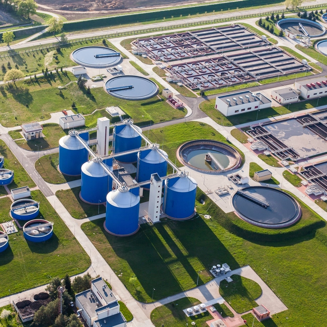 water and waste water treatment plant